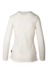 250 Women's Merino Long Sleeve Base Layer Comfort Zone - Natural White
